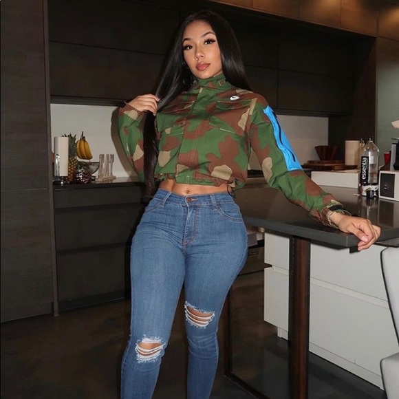 Off-White x Nike Virgil Camo Palm Green Jacket - Picture 3 of 6